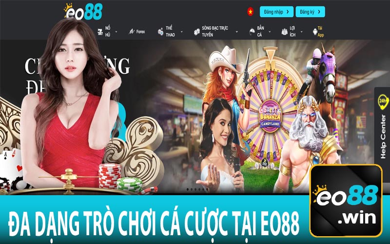 Đa Dạng Trò Chơi Cá Cược Tại EO88