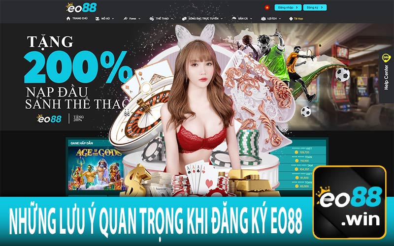 Những Lưu Ý Quan Trọng Khi Đăng Ký EO88